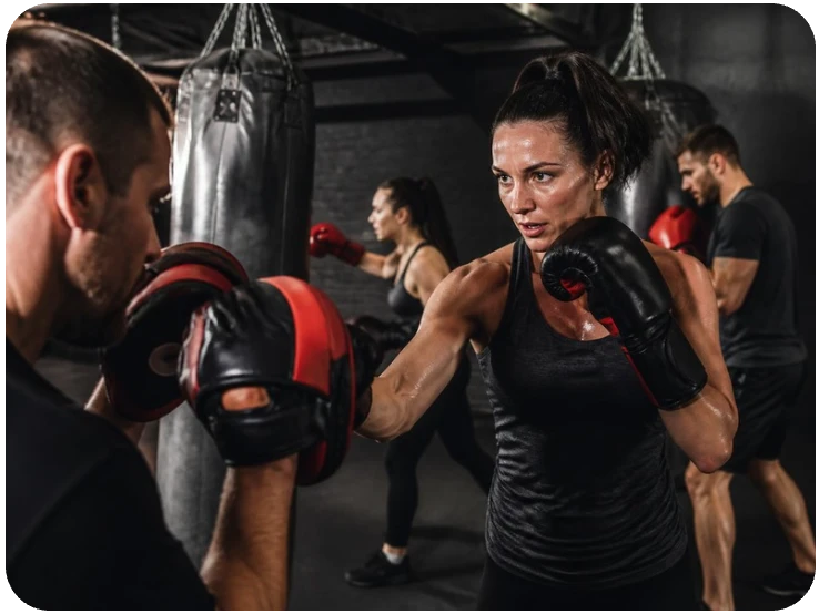 Boxeo Clase de boxeo en LowFit